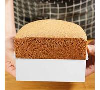 SustVita Square Cheesecake Baking Tool, Non - Stick Aluminum Cake Pan with Removable Bottom for Mousse, Bread, and Lasagna, 8.7 x 8.7 Inch