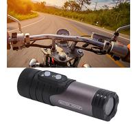 SustVita Weatherproof Motorcycle Helmet Camera with Bracket, 4K Action Camera Anti Shake Sport DV, 18MP Ultra Clear Camcorder with Loop Recording for Bikes (Dark Gray)