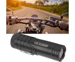 SustVita Weatherproof Motorcycle Helmet Camera with Bracket, 4K Action Camera Anti Shake Sport DV, 18MP Ultra Clear Camcorder with Loop Recording for Bikes (Black)