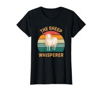 Susurrador de ovejas Camiseta gráfica económica, Mujer, Negro, XL