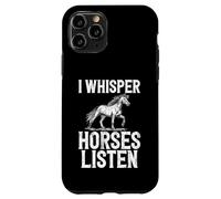 Susurro Caballos escuchar Entrenador de caballos Carcasa para iPhone 11 Pro