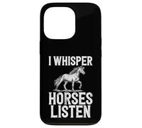Susurro Caballos escuchar Entrenador de caballos Carcasa para iPhone 13 Pro