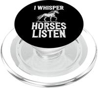 Susurro Caballos escuchar Entrenador de caballos PopSockets PopGrip para MagSafe