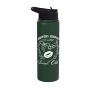 Susurros Cintas Banderas Rojas Coqueta Social Club Girlycore Stainless Steel Insulated Water Bottle