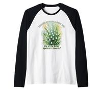 Susurros de gracia en cada campana, Lily of the Valley habla Camiseta Manga Raglan