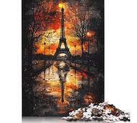 Susurros de la Historia: París gótico al anochecer. Rompecabezas para Adultos de 1000 Piezas. Juego Familiar para Adultos y Adolescentes (38 x 26 cm).