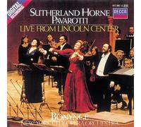 SUTHERLAND JOAN (soprano) - Live From Lincoln Center
