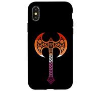 Sutil Lesbianas Símbolo Labrys Violeta Sapphic Carcasa para iPhone X/XS