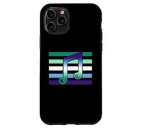 Sutil MLM Pride Funny Music Musician Love MLM Gay Male Flag Carcasa para iPhone 11 Pro