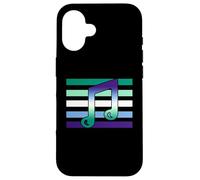 Sutil MLM Pride Funny Music Musician Love MLM Gay Male Flag Carcasa para iPhone 16