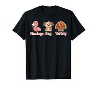 Sutil Trump Funny Farning Flamingo Turquía Lindo animal Camiseta