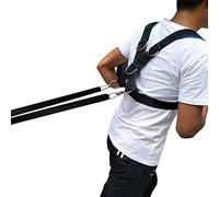 Sutinna Banda de Ejercicio, Banda de Resistencia de arnés de Hombro de Trineo de Fuerza de Velocidad, Ideal para Entrenamiento de Velocidad y Resistencia