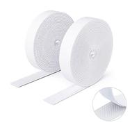 SUTOUG Cinta Autoadhesiva Extra Fuerte - 16 mm× 3 m Cinta de autoadhesiva de doble cara para interior y exterior - Doble cara - Blanco