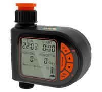 Sutowe Temporizador de riego, programador de riego, riego automático y rápido, 8 programas, pantalla LCD, función de riego manual, modo retardo de lluvia, seguro