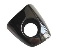 SUTVCM 4H1837879 4H0837880 LHD Cubierta Manija Puerta Delantera Izquierda Derecha Tapa Bloqueo Orificio Llave Embellecedor Para A6 C7 A7 2012-2018 Tapa manija puerta exterior(Negro a la izquierda)