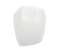 SUTVCM Cubierta Manija Puerta Delantera Izquierda Y Derecha LHD Cerradura Con Orificio Llave Para A6 C7 A7 2012-2016 4H1837879 4H0837880 Tapa manija puerta exterior(Blanco a la derecha)