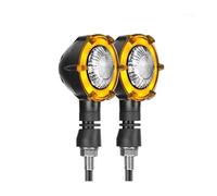 SUTVCM Luz intermitentes Luces Giro Motocicleta Para Benelli TRK 502X 502 Para Leoncino 500 752S 302S Intermitente Secuencial 12 V(Blanco,2 piezas)