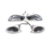 SUTVCM Luz intermitentes Para Vespa LX 50 125 150 2-Takt LXV Luz Indicadora Señal Giro Trasera Y Delantera Motocicleta Dirección Lámpara(Un conjunto)