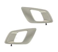 SUTVCM Manijas puertas interiores automóviles Cambio Manillas Interiores Izquierda Derecha Para Para Ranger Para Everest 2012-2021 AB3921971 AB3921970(2 piezas)