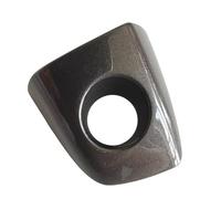 SUTVCM Tapa Manija Puerta Delantera Izquierda Y Derecha LHD Cubierta Cerradura Con Orificio Llave Embellecedor Para A6 C7 A7 2012-2018 4H1837879 Tapa manija puerta exterior(Dakota Gris Izquierda)