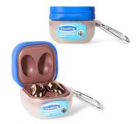 Suublg Funda protectora de silicona para auriculares con llavero para auriculares Samsung Galaxy Buds2 Pro (2022) /Galaxy Buds 2 (2021) /Galaxy Buds Pro (2021) /Galaxy Buds Live Earphones(2020)