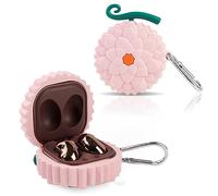 Suublg Funda protectora de silicona para auriculares de dibujos animados con llavero diseñada para Samsung Galaxy Buds2 Pro (2022), Galaxy Buds 2 (2021), Galaxy Buds Pro (2021), Galaxy Buds Live