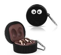 Suublg Funda protectora de silicona para auriculares de dibujos animados con llavero diseñada para Samsung Galaxy Buds2 Pro (2022), Galaxy Buds 2 (2021), Galaxy Buds Pro (2021), Galaxy Buds Live