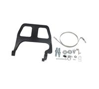 SUUFOO Kit de correa de mango de freno de cadena de repuesto para motosierra MS440 MS460 044 046 1128 790 9150, mango de freno delantero de mano, banda de freno de cadena, kit de tornillo ajustador.