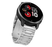 Suuira Correa Compatible con Garmin Venu Sq 2 / Venu Sq 2 Music/Venu/Venu 2 Plus, 20mm Acero Inoxidable Reemplazo Correa Metal para Vivoactive 3 / Vivoactive 5 Correas (Plata)