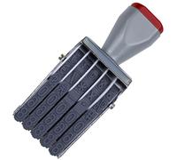 SUUJI Sellos de rodillo con número de 5 dígitos - SUUJI Símbolo de número personalizado Símbolo rueda rodante de goma multifunción DIY Scrapbooking Roller papelería oficina negocios sellos