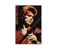 suumyo Póster estético de David Bowie para decoración de habitación, póster artístico para dormitorio, sala de estar, paredes, 20 x 30 cm, estilo sin marco