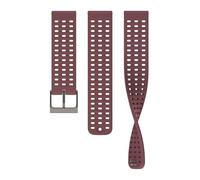 Suunto 22 ATH2 Silicio Correa de Reloj Compatible Race, Vertical, 9 Peak Pro, 9 Peak, 5 Peak, Watch Strap Correa de Repuesto de Silicona Suave 22mm Dark Ruby S+M
