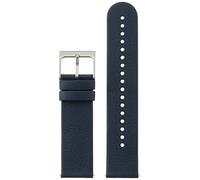 Suunto 22 URB6 Cuero Correa de Reloj Compatible Race, Vertical, 9 Peak Pro, 9 Peak, 5 Peak, Watch Strap Correa de Repuesto de Cuero Suave 22mm Granite Blue M