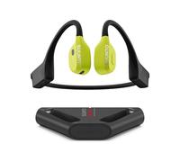 SUUNTO Wing Auriculares de Conducción Ósea Deportivos Bluetooth, Control de Movimiento de Cabeza, Micrófono HD Integrado, Resistente al Desgaste IP67, Luces de Seguridad, hasta 30 Horas de Autonomía