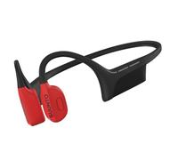 Suunto Wing Auriculares Deportivos de Conducción Ósea Bluetooth con Luces LED y Batería Externa Rojo