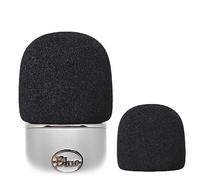SUUNTOK Paquete de 2 protectores de micrófono para micrófonos Blue Yeti de espuma gruesa profesional para Blue Yeti, Yeti Pro