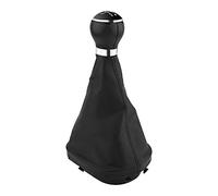 Suuonee Pomo Y Faldón De Cambios 5 Velocidades Compatible Con 2003-2010 Y II 2 MK2 Kit Completo De Reemplazo Con Borde Cromado Y Cuero Sintético