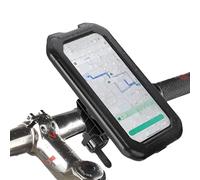 Suuwwn Soporte Movil Moto Impermeable 360°Rotación Universal Soporte Movil Bicicleta Desmontable con Pantalla Táctil Totalmente Cerrado & Anti Vibración Porta Teléfono Bicicleta