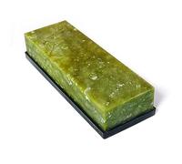 Suwajume Knife Sharpening Stone,10000 Grit Whetstone Final Fine Polishing Natural Green Honing Oilstone for Knives Tools,Cutting Tools 180 * 60 * 30mm (A)