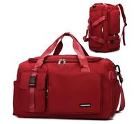 Suweir Sporttasche Damen Herren 42L Reisetasche mit Schuhfach Nassfach Wasserdicht Trainingstasche Travel Duffle Bag mit Rucksack Weekender Schwimmtasche Fitnesstasche für Reisen, Fitness, Sport, Gym