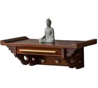 SUWOOPH Estante de Altar de Pared, Mini Altar de nicho for decoración del hogar(66cm)