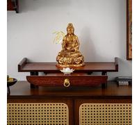 SUWOOPH Estante de Mesa for Altar de meditación, Mesa de exhibición for Espacio de Incienso, Altar Compacto for decoración del hogar(40cm)