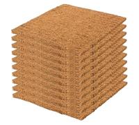 Suxdlan Paquete de 10 Almohadillas Nido para gallinero, Almohadillas para Caja Nido de 12x12 Pulgadas para gallinas, Ropa de Cama de Fibra de Natural Suave y Absorbente