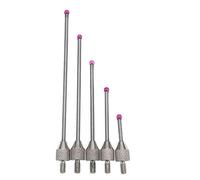 SUXING Indicador de esfera Punto de contacto largo 2 mm de diámetro Bola de rubí Vástago de rosca M2.5 (A SET)