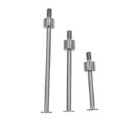SUXING Puntos de contacto planos para indicador de profundidad Indicador de profundidad Espesor de 0.4 mm Diámetro de 5 mm M2.5 Vástago de rosca (A SET)