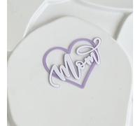 suxuMhao 10 piezas de decoración para tarta del Día de la Madre con texto en inglés "Happy Mother's Day", decoración para tartas de fiesta para el día de la madre (D)