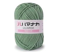 suxuMhao 4 piezas - Hilo esencial de lana suave, ideal para proyectos de manualidades y tejer a mano (verde D)