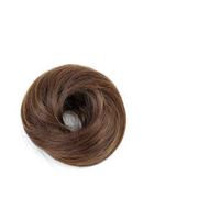 SUXUMHAO Accesorio para el cabello de fibra de alta temperatura, color marrón claro, 7 cm, 1 unidad, fácil de peinar, adecuado para pelucas y tupés, aspecto duradero y realista