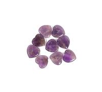 suxuMhao Cuentas dispersas, 50 piezas, accesorios de joyería, suministros de bricolaje para joyas hechas a mano, piedra natural en categoría de accesorios (amatista)