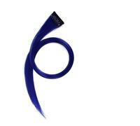 SUXUMHAO Juego de 3 pinzas de pelo sintético de colores, 55 x 3 cm, accesorios para el cabello con estilo para peinar el cabello